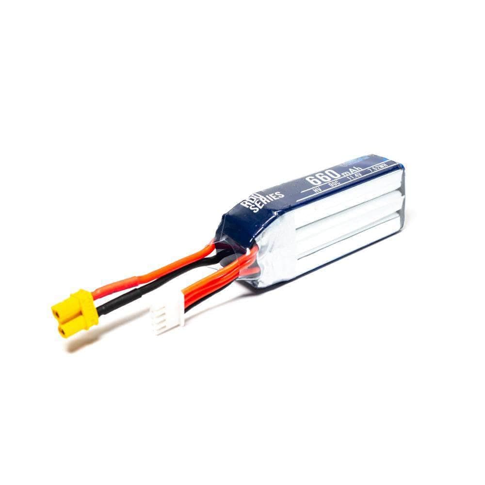RDQ Series 11.4V 3S 660mAh 90C LiHV Battery - XT30 for fpv drones 1