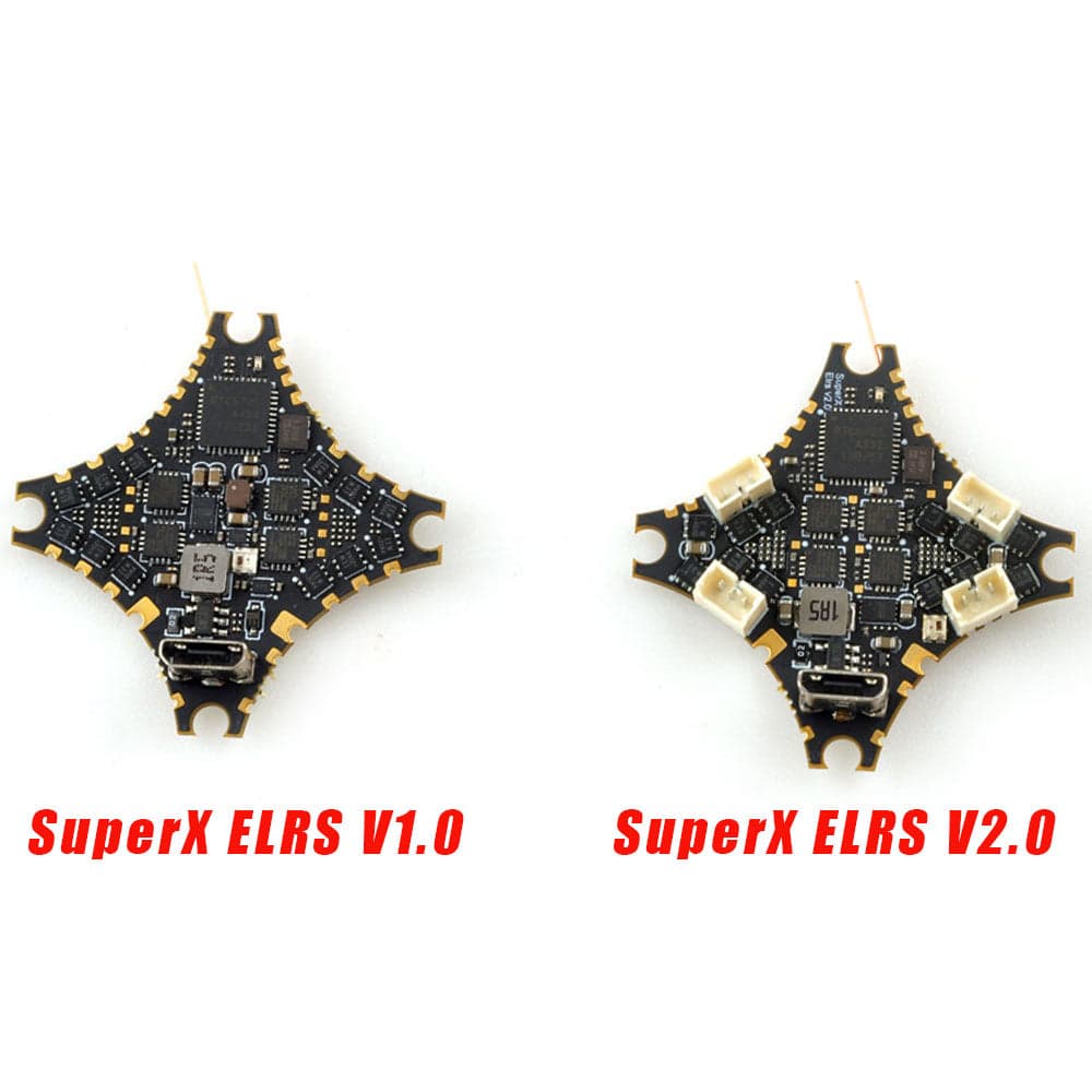 Happymodel SuperX ELRS V2.0 5-in-1 AIO Flight Controller (1S, 5A ESC, 400mW VTX) for fpv drones 2
