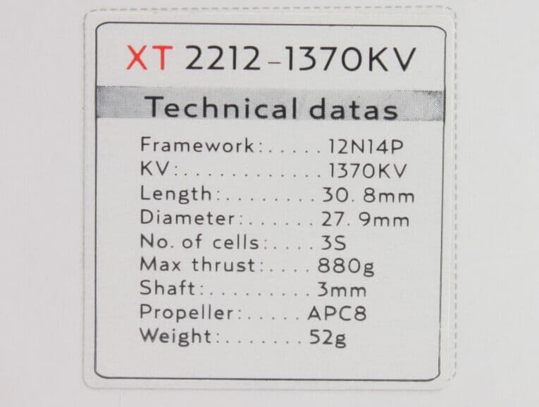 ★EMAX XT2212 980KV-1250KV-1370KV Motor for Aircraft Multicopter for fpv drones 2