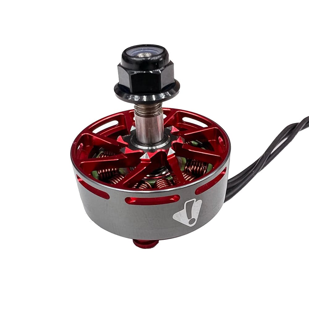 Ummagawd Aerolite 2306 1800Kv Motor (Gunmetal-Red) for fpv drones