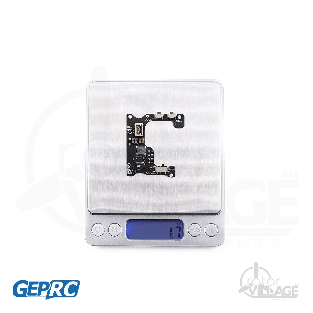 GEPRC Naked GoPro Hero 8 Case with BEC Board for fpv drones 5
