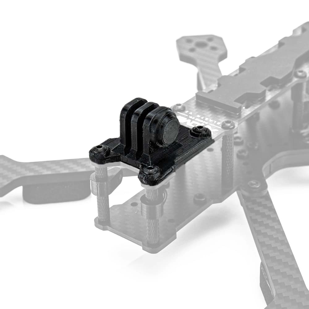 Xhover Blastr V2 Adjustable GoPro Base (2pcs) - 0.88 - Black for fpv drones 4