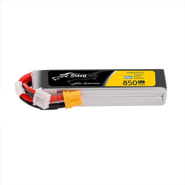 Tattu 750mAh 2S 95C HV Lipo battery for fpv drones 1