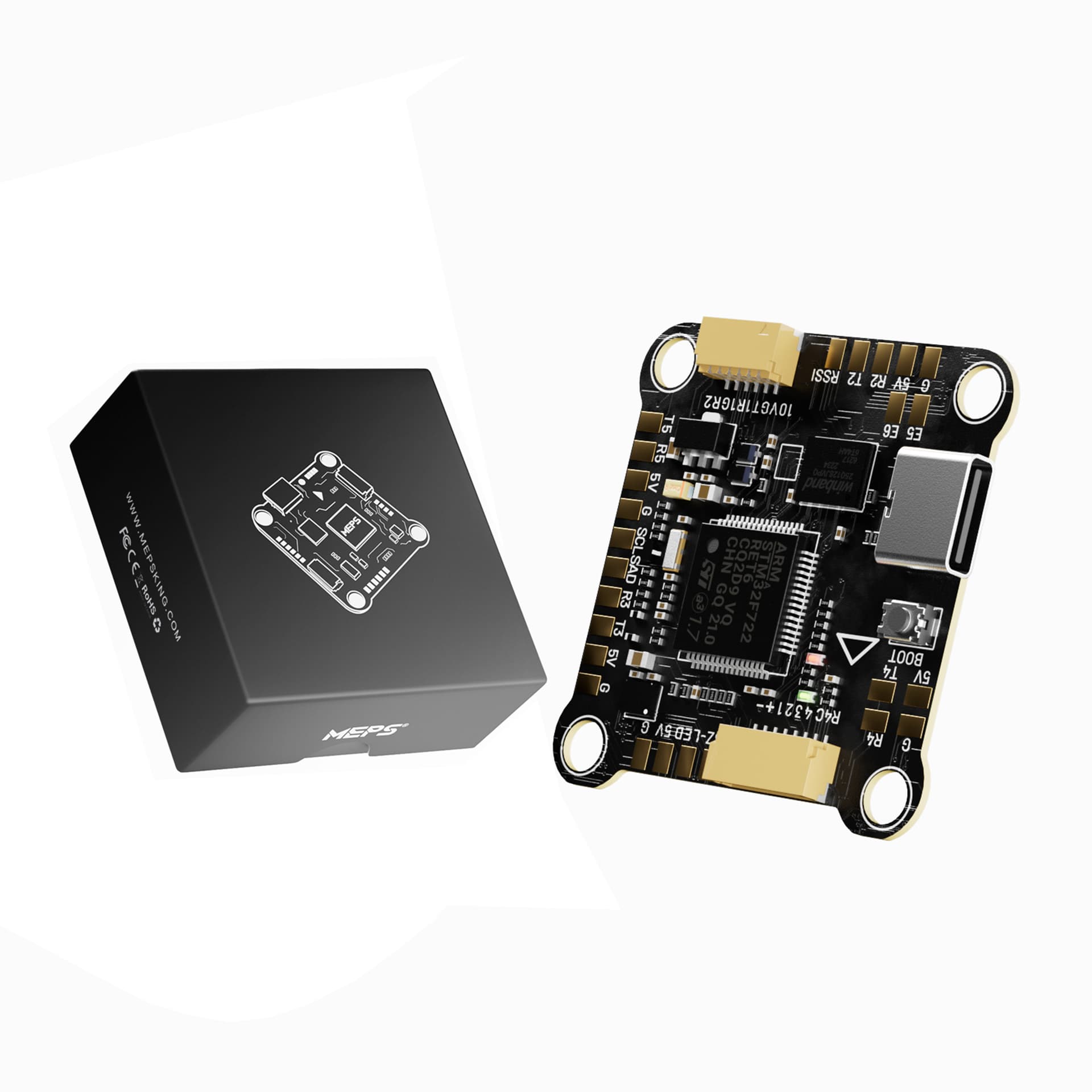 MEPS SZ F7 HD Quad Flight Controller-30.5x30.5 for fpv drones 1
