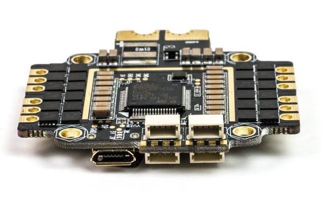 Asgard V2 Flight Controller (integrated Omnibus F4 FC, 4x 24A Dshot ESC, OSD) for fpv drones 3