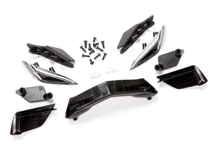 Traxxas 9316 Grille /Grille Mount (3) /Headlight Housing (2) /Lens Stingray for fpv drones