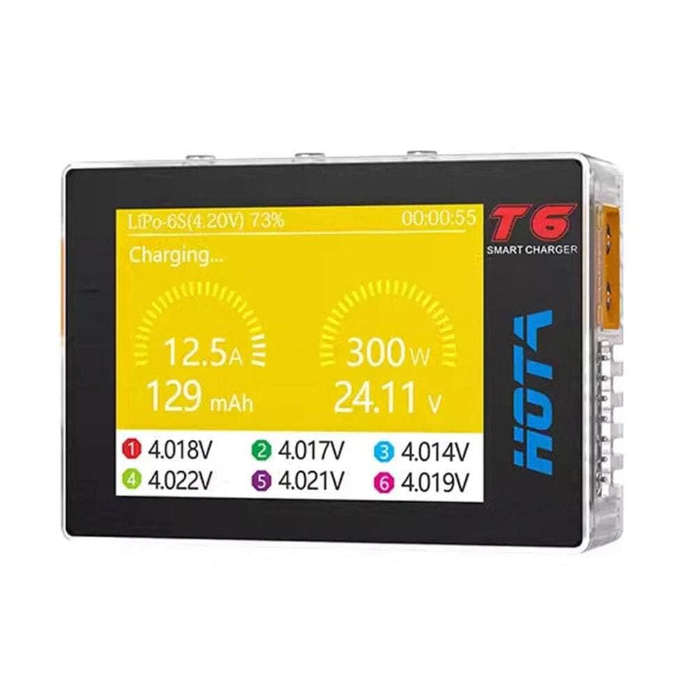 Hota T6 PD 15A 1-6S AC/DC Smart Charger for fpv drones 4