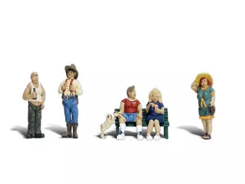 Woodland Scenics A2728 O Train Figures Full Figure Folks for fpv drones