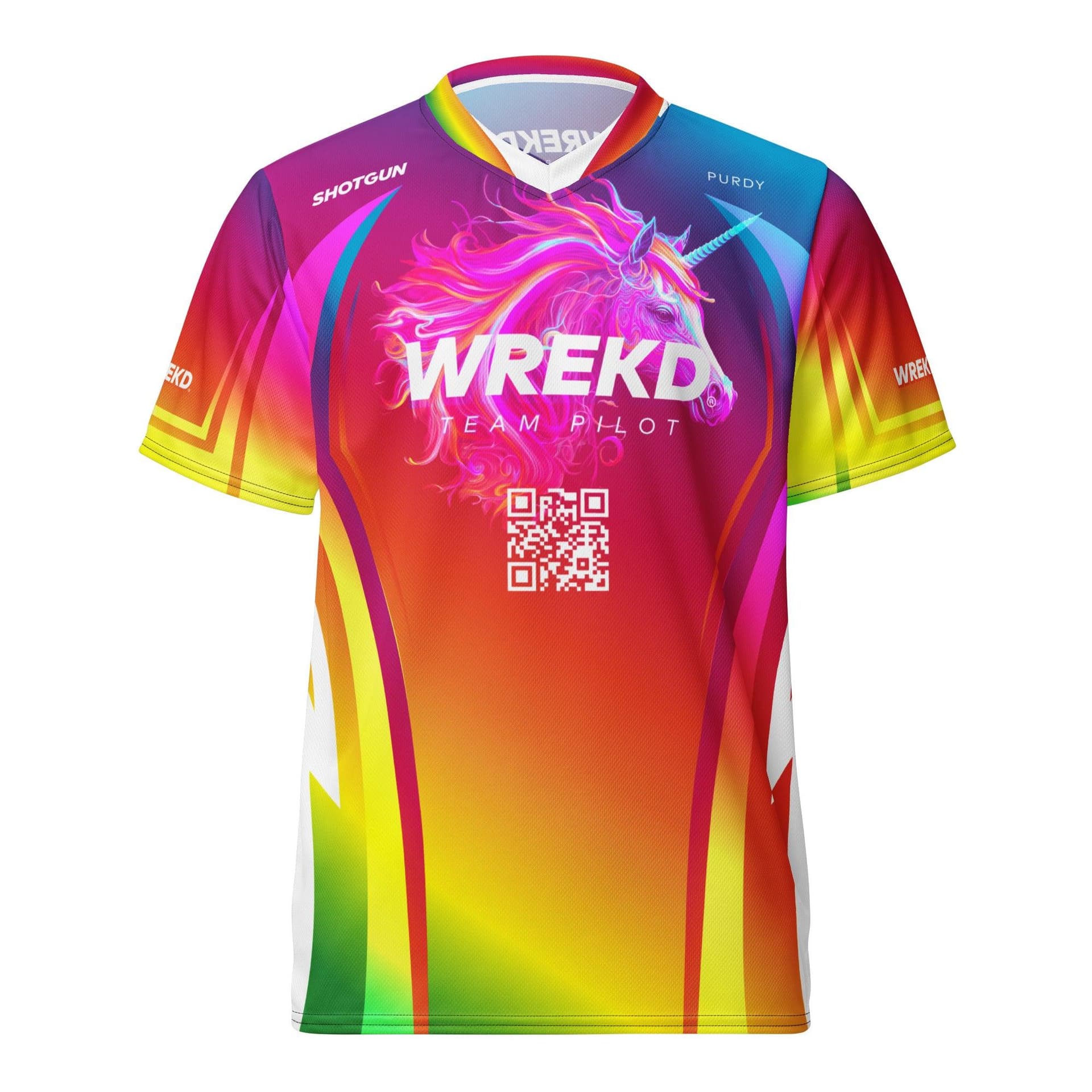 2024 Team Pilot Jersey - WREKD / SHOTGUN for fpv drones
