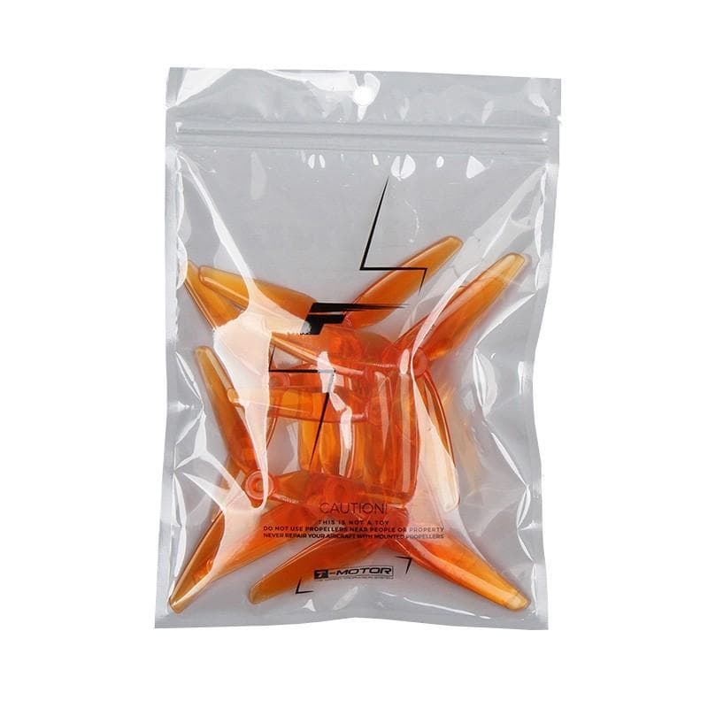 T-Motor T5150 Propeller (Set of 10 - Clear Orange) for fpv drones 1