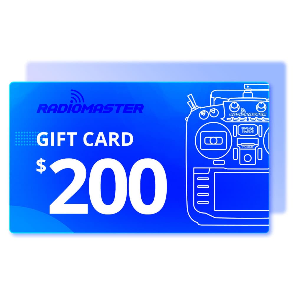 RadioMaster Gift Card for fpv drones 3