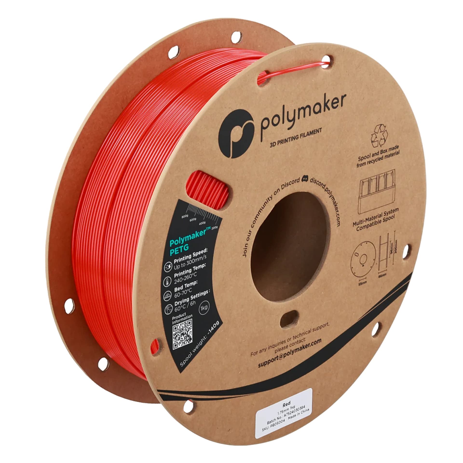 Polymaker PETG High Speed 1.75mm Filament 1kg for fpv drones 9
