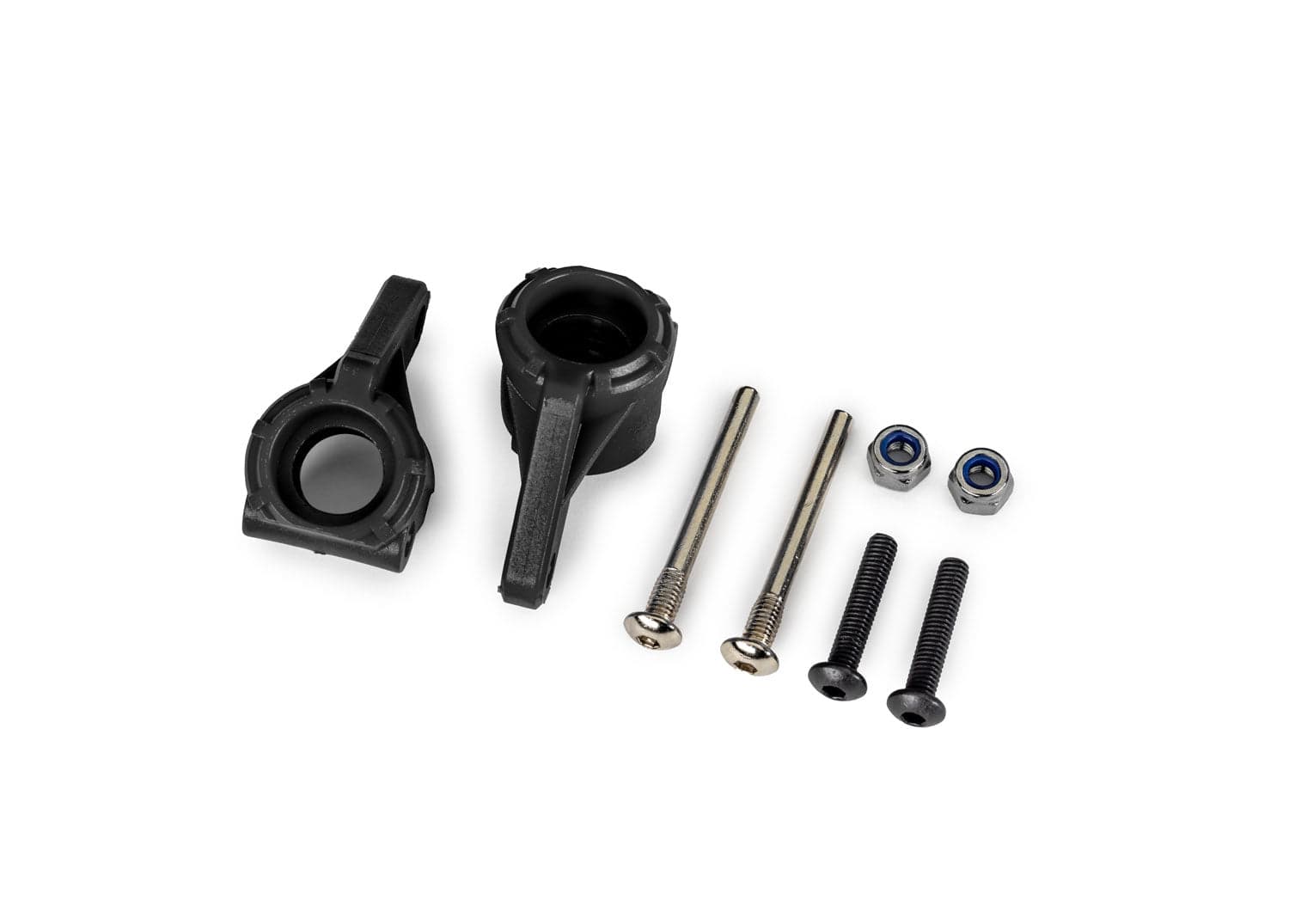 Traxxas 9137 Black Extreme Heavy-Duty Steering Blocks Slash Rsutler Jato Stampede for fpv drones