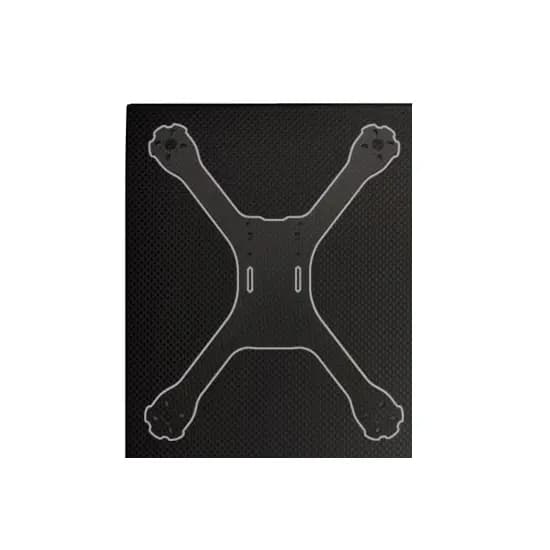 Lumenier 3K Carbon Fiber Sheet - 5mm Thick (200x300mm) - Black for fpv drones 5