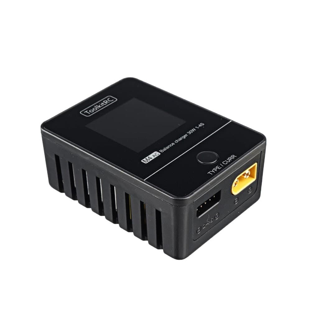ToolkitRC M4AC Compact DC Charger (XT30/XT60) for fpv drones 1