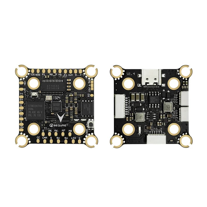 Sequre FPV Stack (H743 FC+ 70A G1 ESC) (AM32) 8S Capable for fpv drones 6