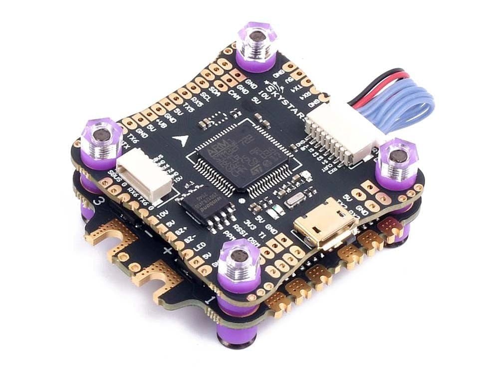 Skystars RC F722HDII w/WiFi KO45 45A ESC Stack for fpv drones