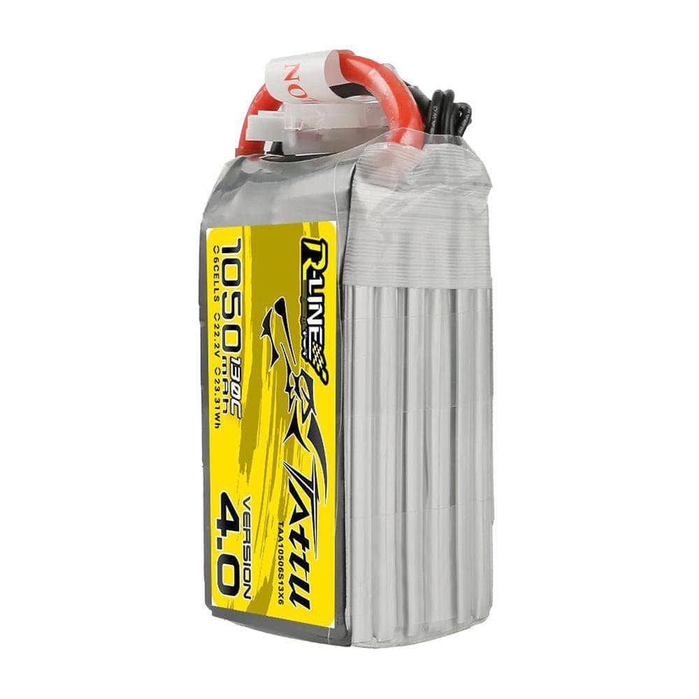Tattu R-Line Version 4.0 22.2V 6S 1050mAh 130C LiPo Battery - XT60 for fpv drones 2