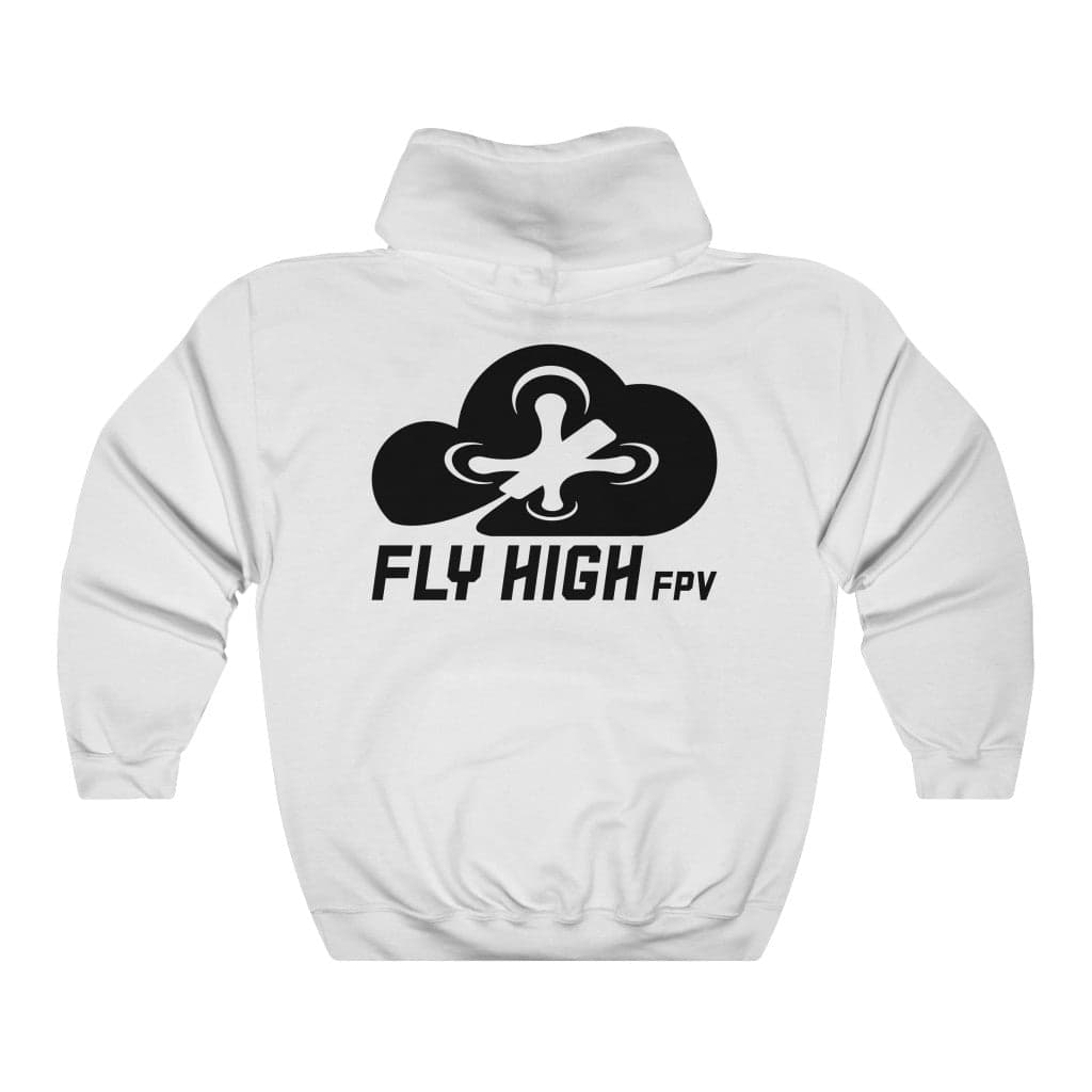 Build Clean Fly Dirty Hoodie (Tango2 approved) - Black Logo for fpv drones 162