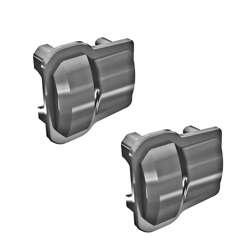 Traxxas 9787 GRAY TRX-4M Aluminum Axle Covers (2) for fpv drones