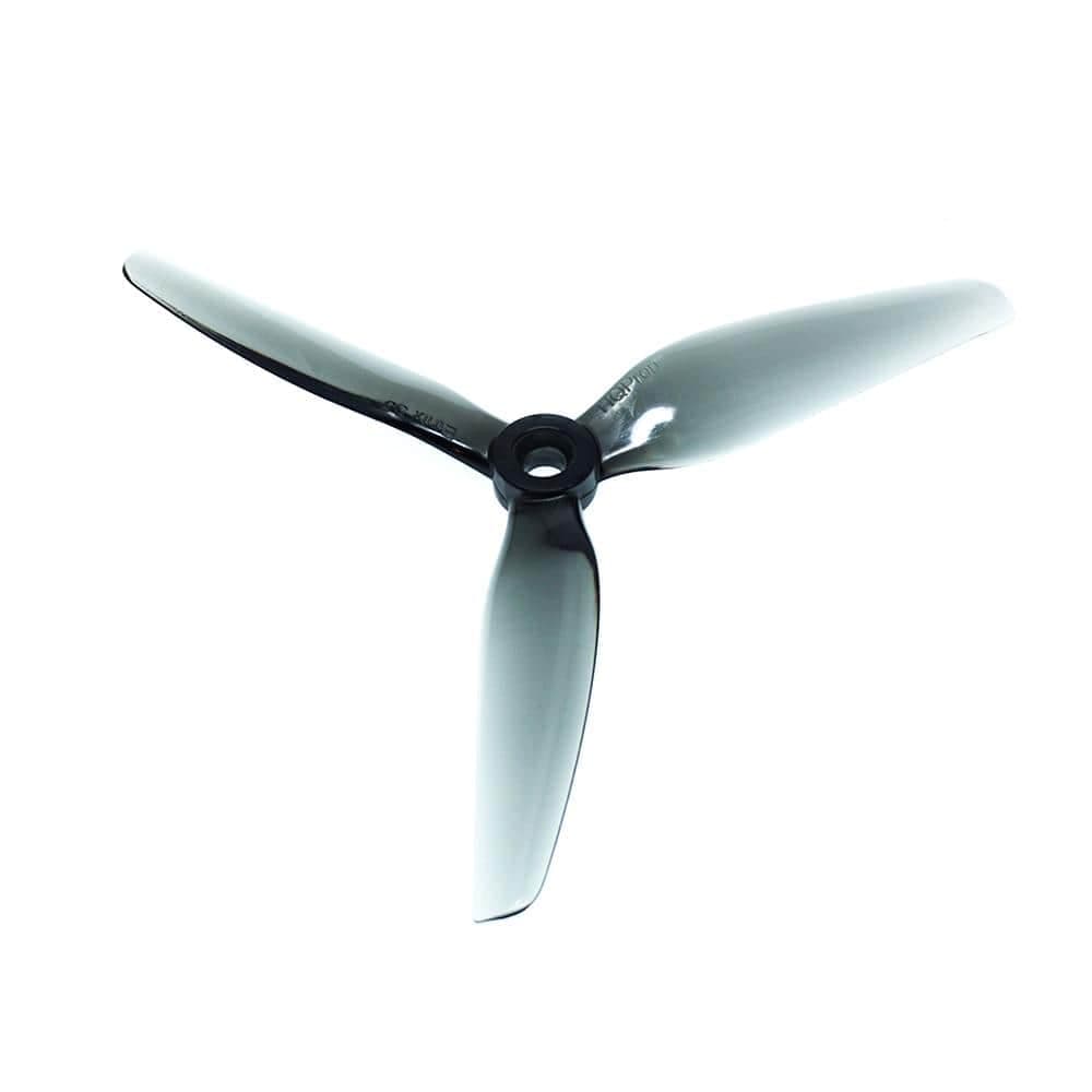 HQ Prop ETHIX S5 5x4x3 Tri-Blade 5" Prop 4 Pack - Light Grey for fpv drones 1