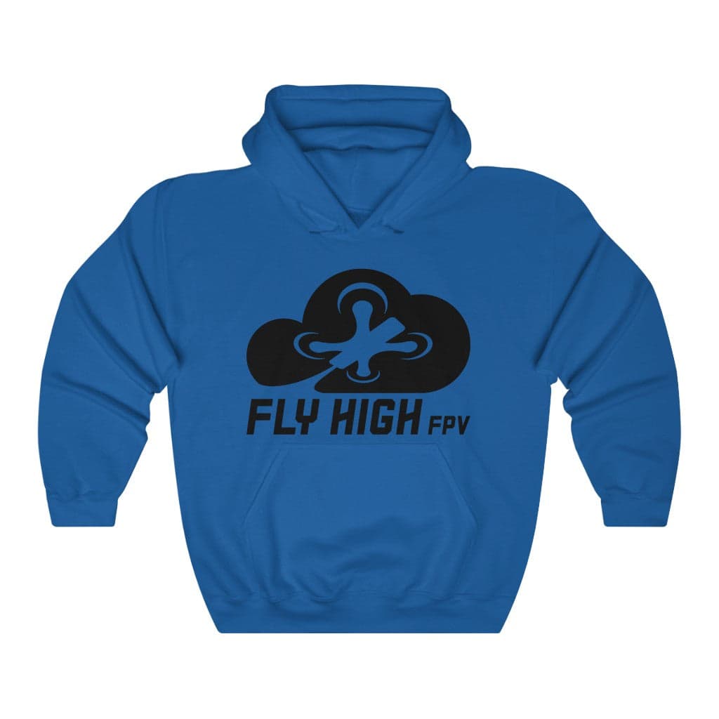 Fly High FPV Hoodie (Tango2 approved) - Black Logo for fpv drones 114