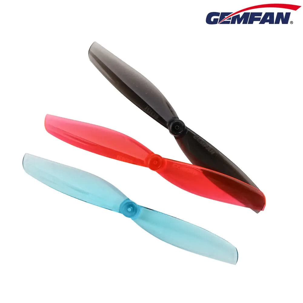 Gemfan 65mmS Durable 2-Blade Props (1.5mm Shaft - Set of 8) for fpv drones