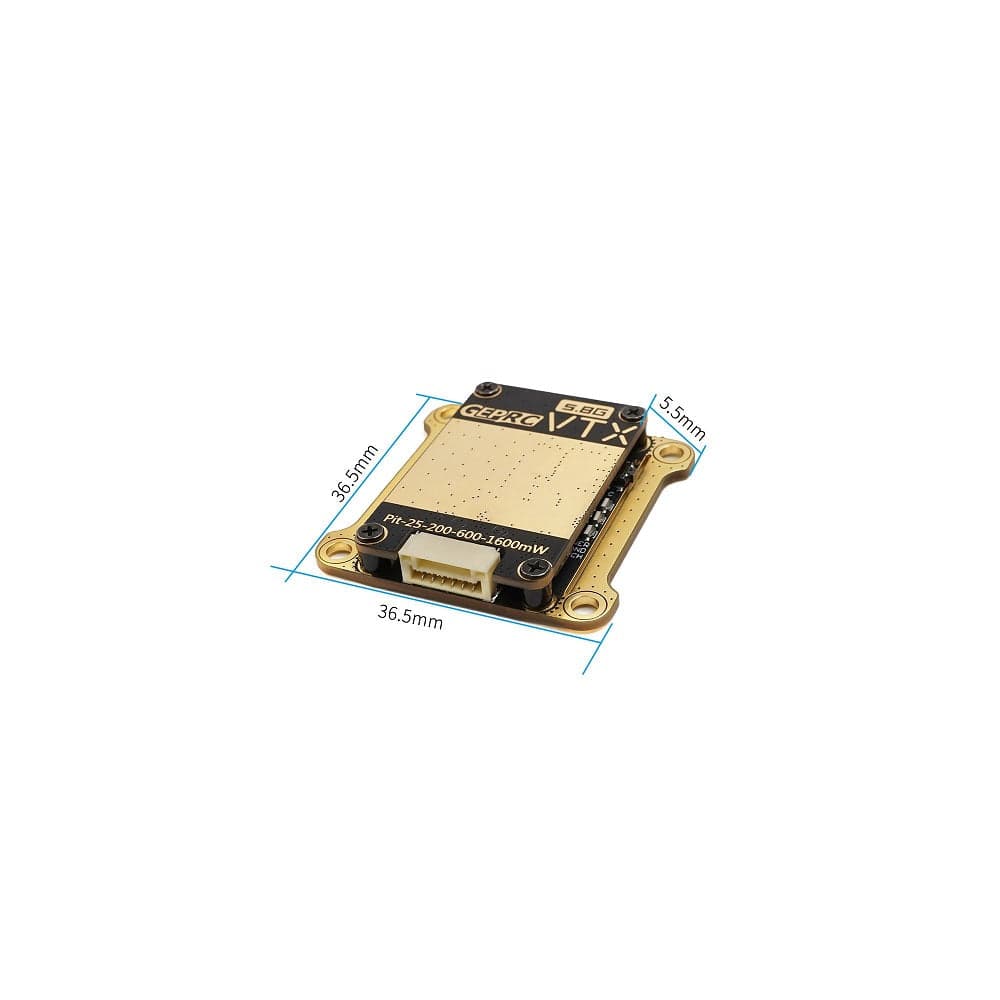 GEPRC RAD VTX 1.6W 5.8GHz for fpv drones 9