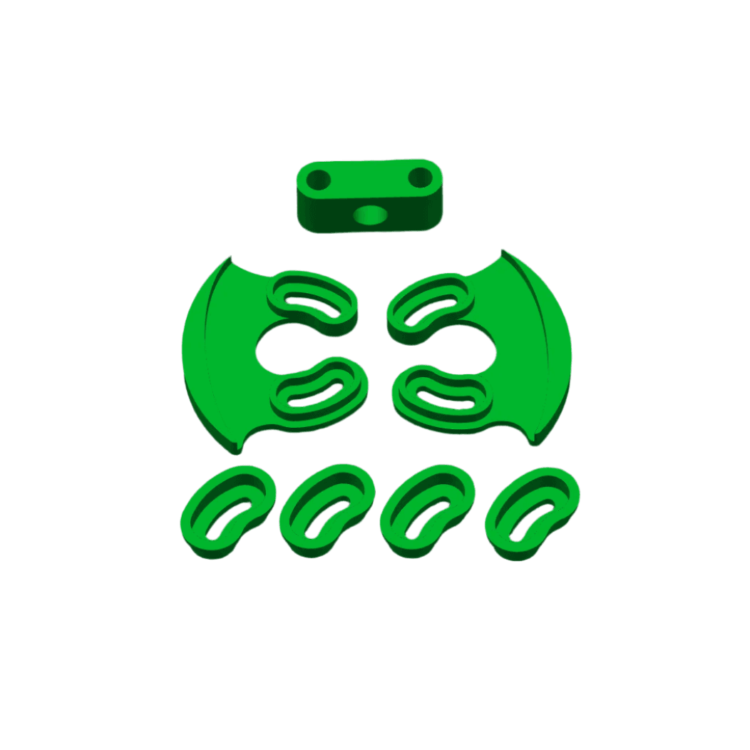 Vannystyle Mini - Stock TPU Kit for O4 Pro (7pcs) - Choose Color for fpv drones