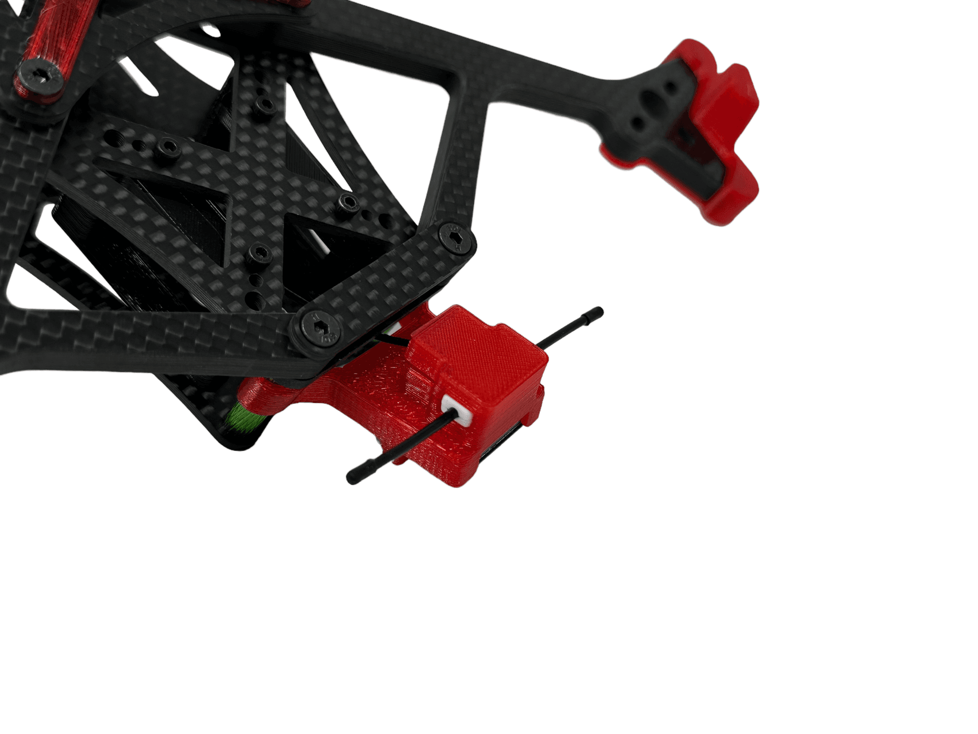 M10Q-5883 GPS Module Standoff Mount w/ Ghost qT (3D Print Only) for fpv drones 1