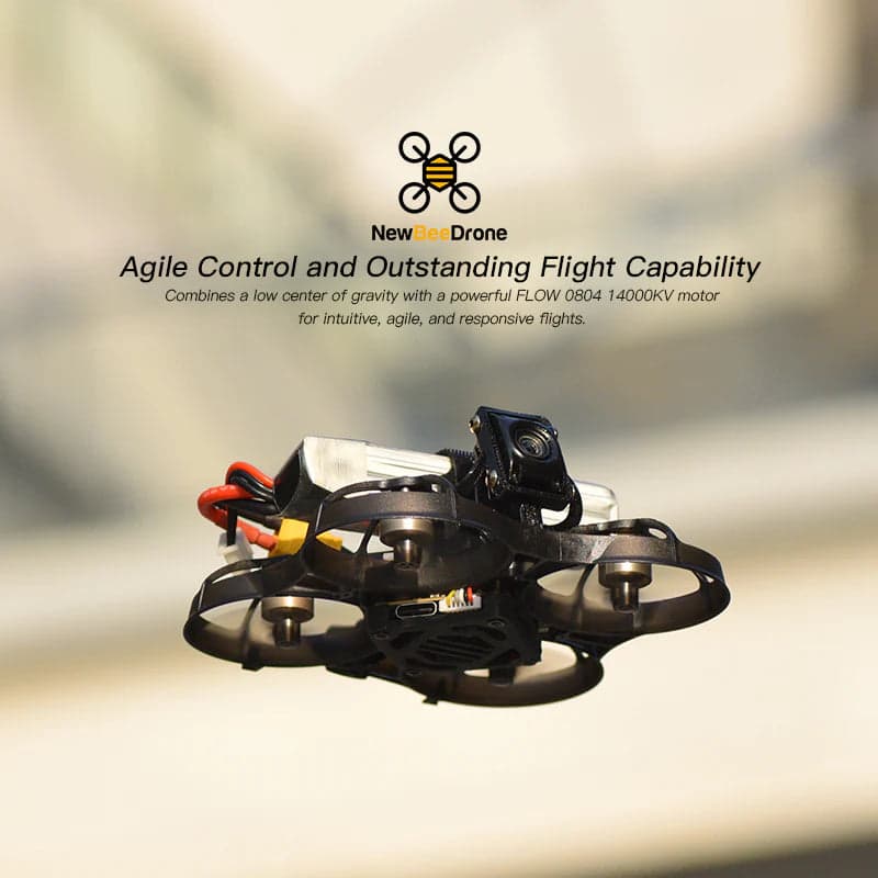 NewBeeDrone AcroBee75 HD O4 Pusher BNF with DJI O4 for fpv drones 7