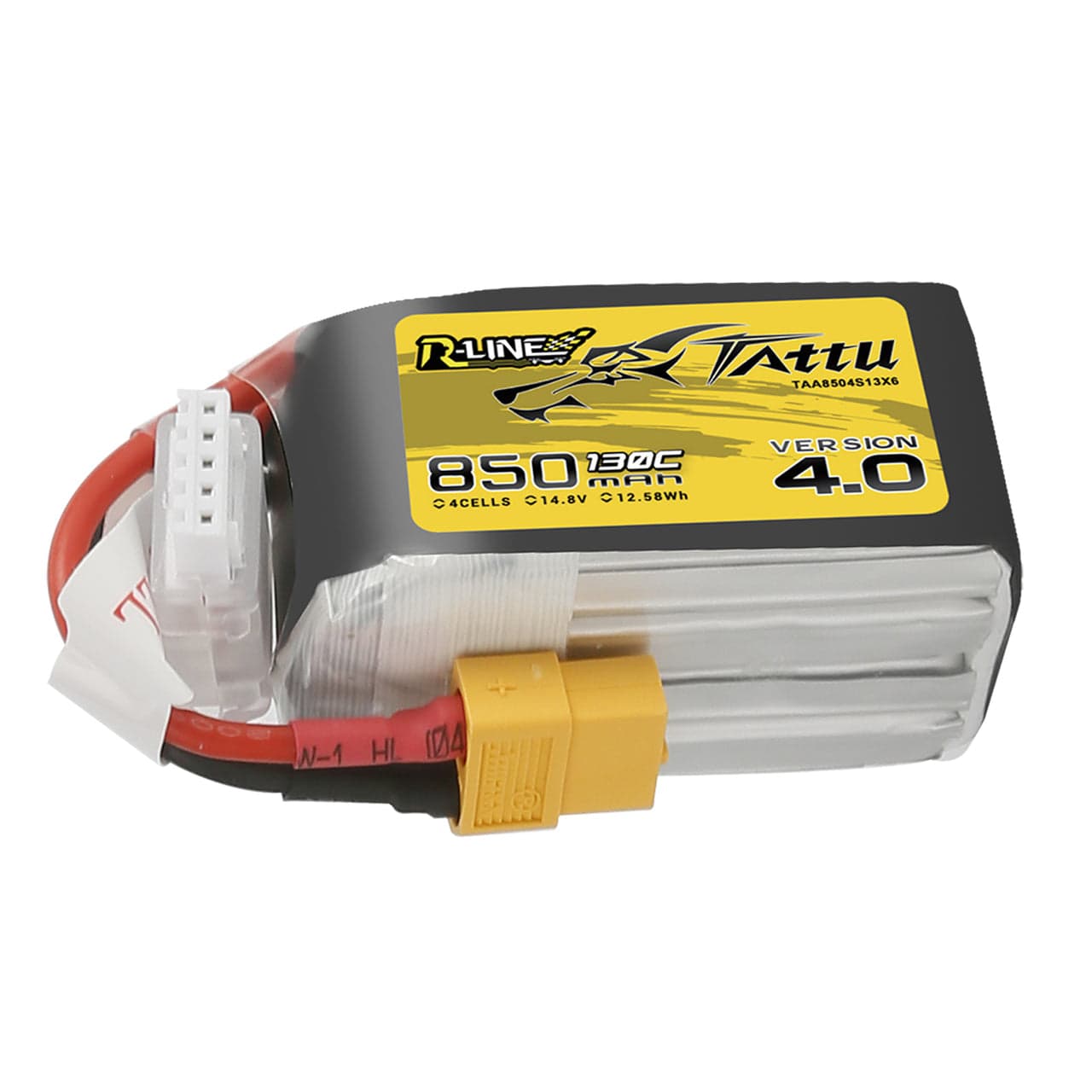 Tattu R-Line V4 4S 850mAh 130C for fpv drones 1