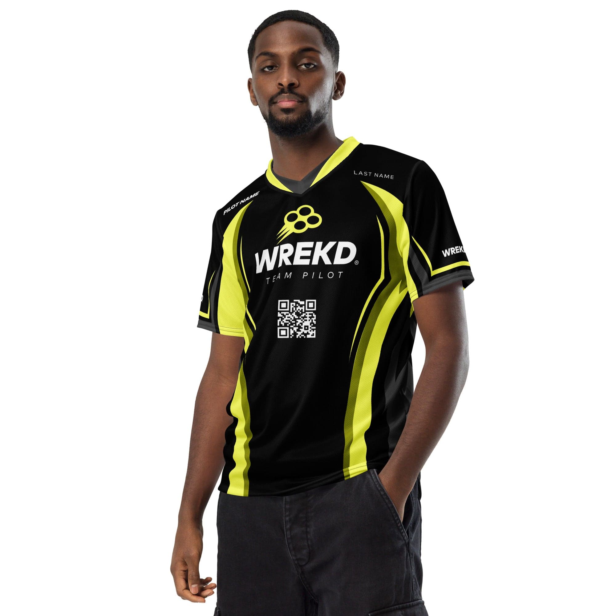 WREKD® Official Team Pilot Jersey - Customize for fpv drones 2