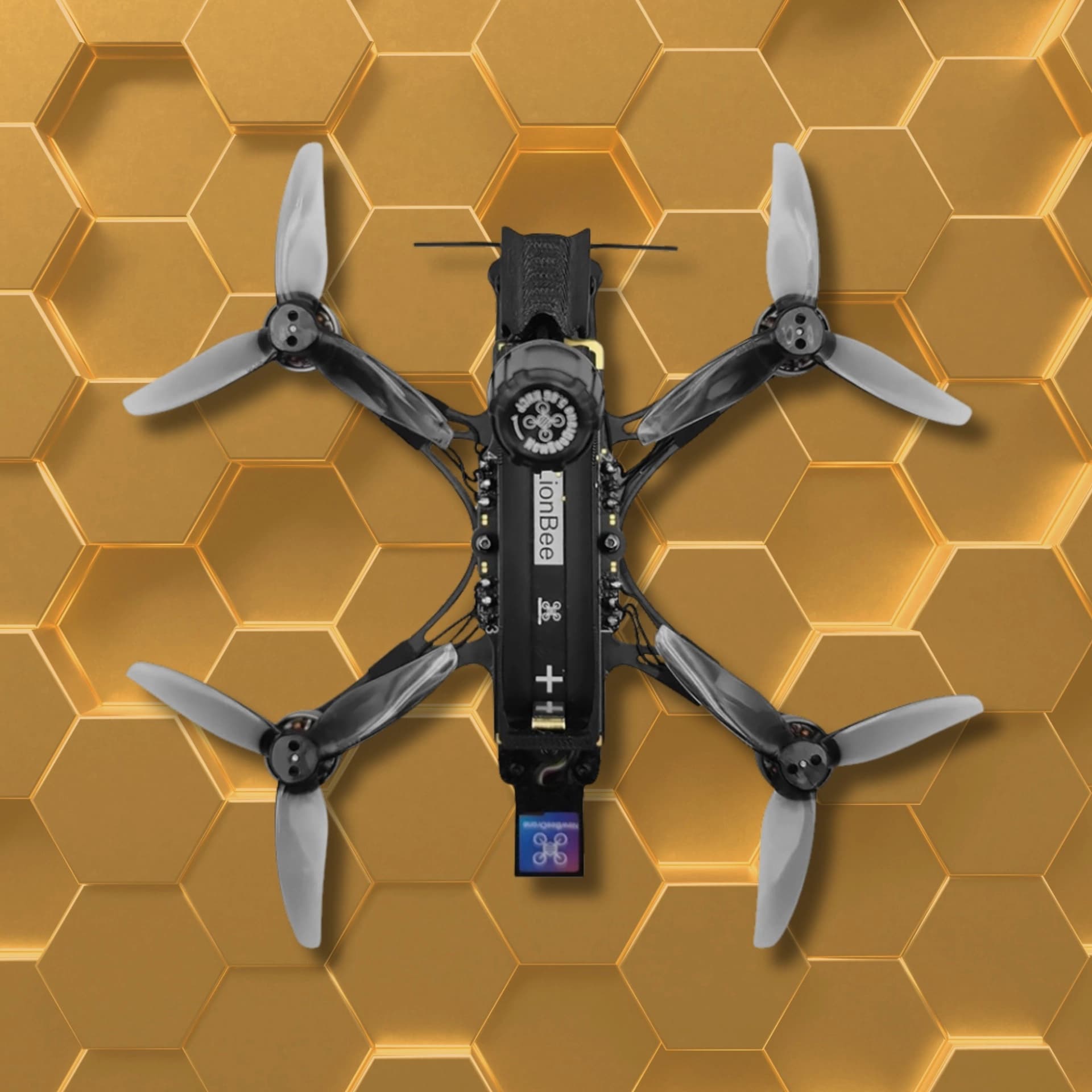 NewBeeDrone LionBee 3" LR DIY Drone Developer Kit - ELRS 2.4GHz - 5.25 - Black for fpv drones 4
