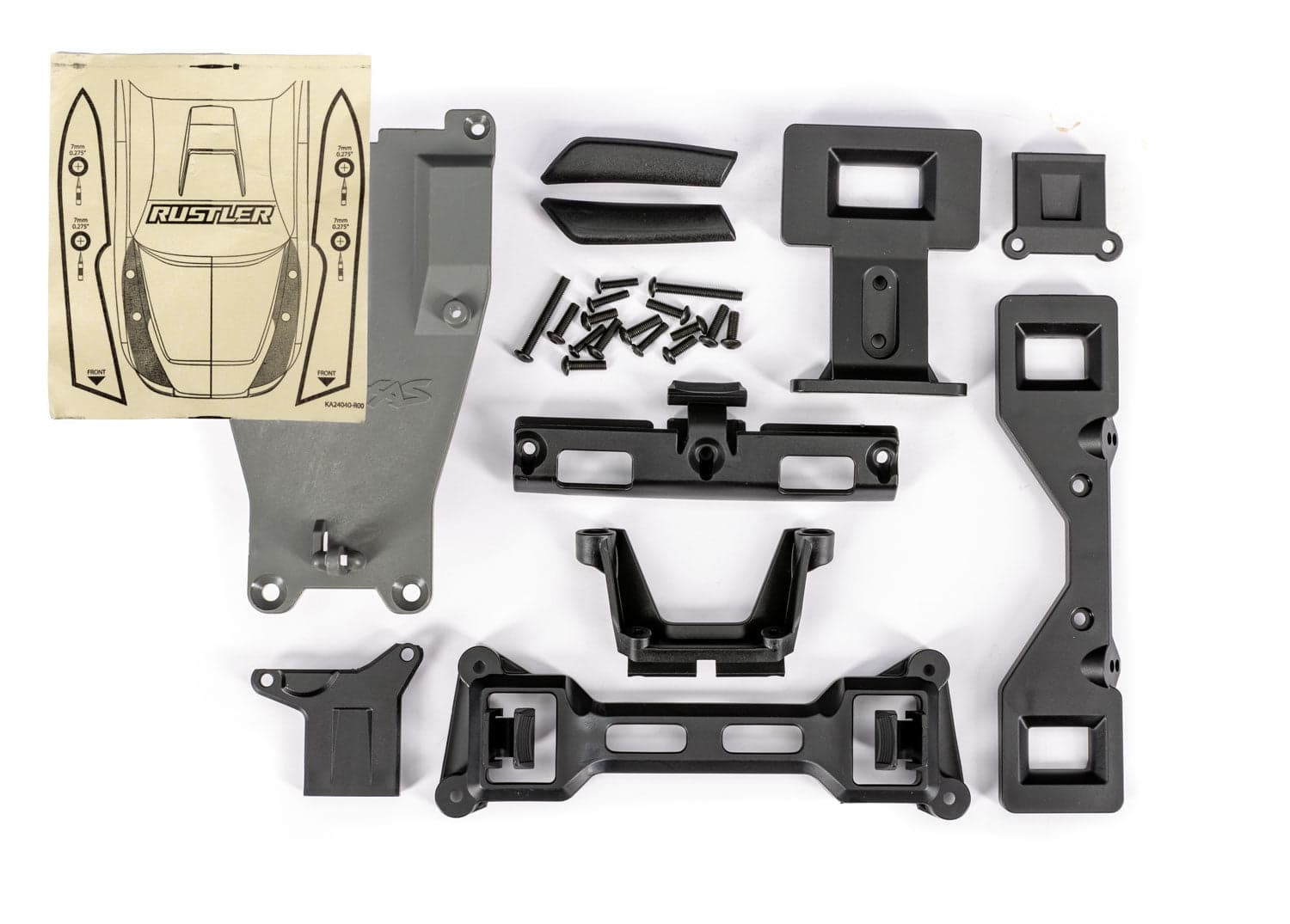 Traxxas 3734R Body Conversion Kit Rustler for fpv drones
