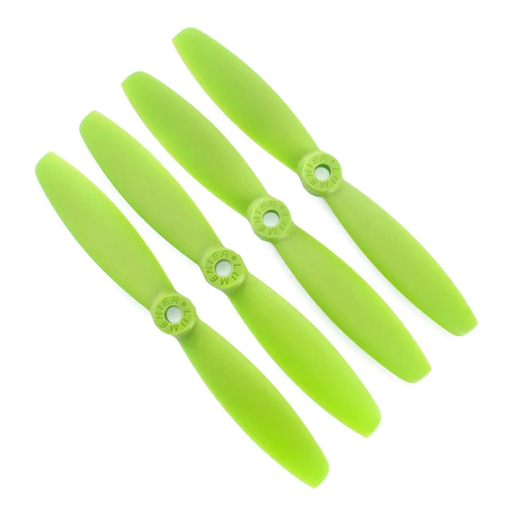 Lumenier 5x3.5 - 2 Blade Propeller (Set of 4 - Green) - 5" - Green for fpv drones 1