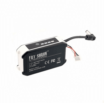 EMAX Fatshark Fat Shark 7.4V 1800mAh LiPo Battery for FPV Goggles Headset Video Glasses