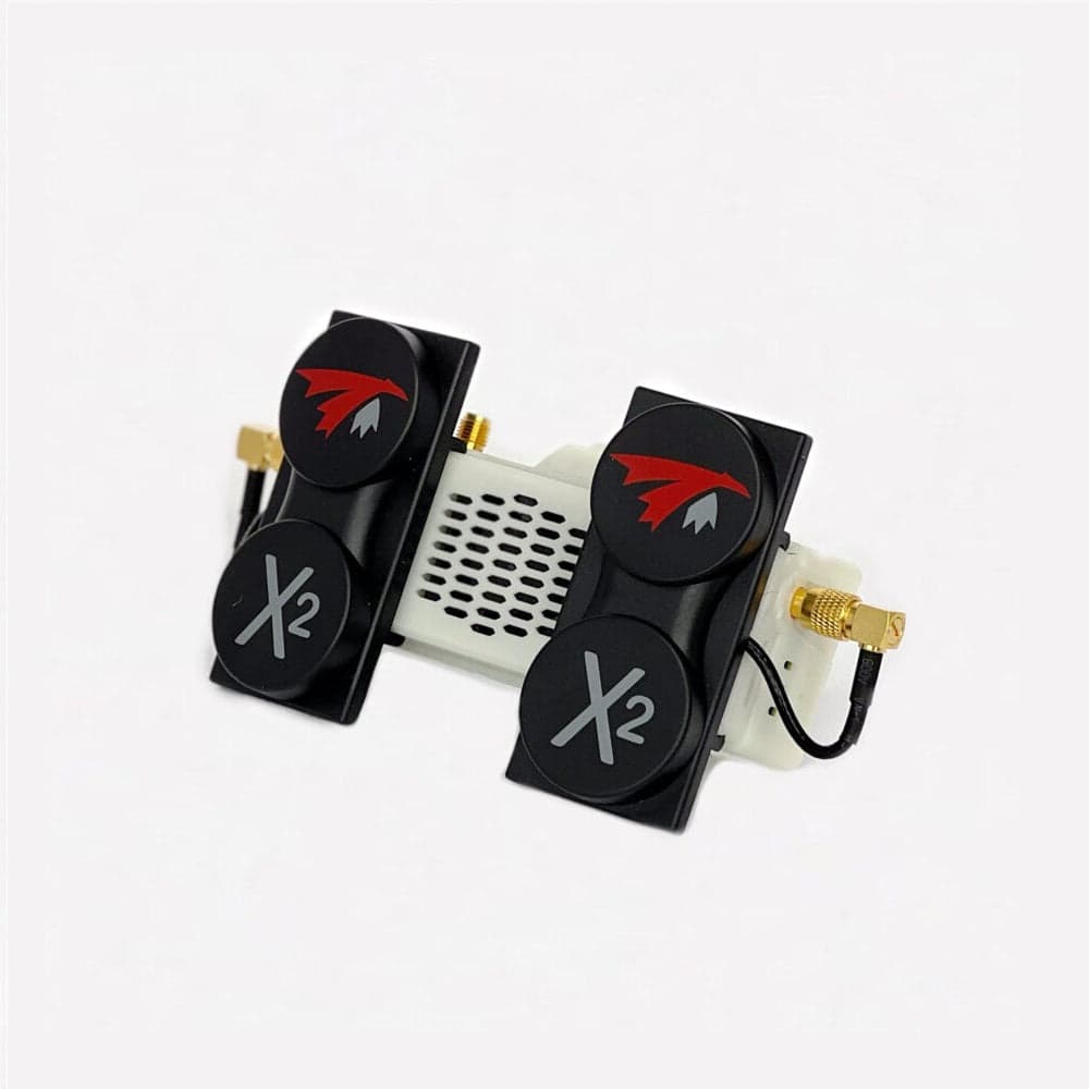 TrueRC X2-AIR MK II 5.8GHz Patch Antenna Pair for HDzero VRX4 - LHCP for fpv drones