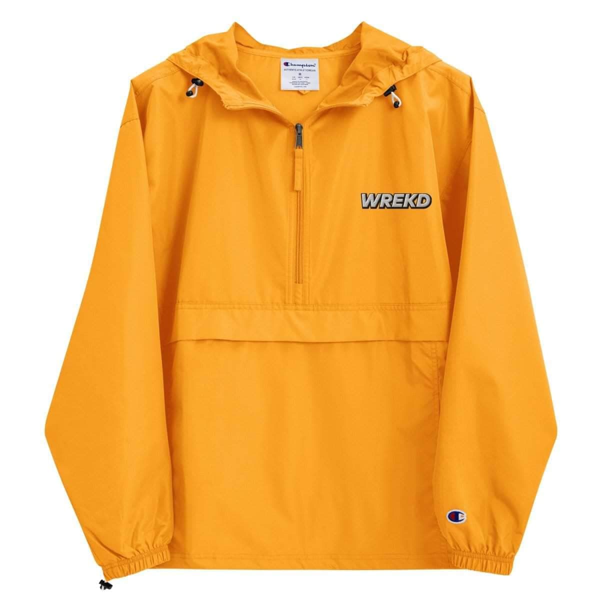 WREKD Embroidered Champion Packable Jacket for fpv drones 10