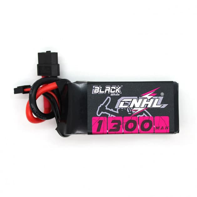 CNHL Black Series 1300mAh 3S 100C Lipo battery for fpv drones 1