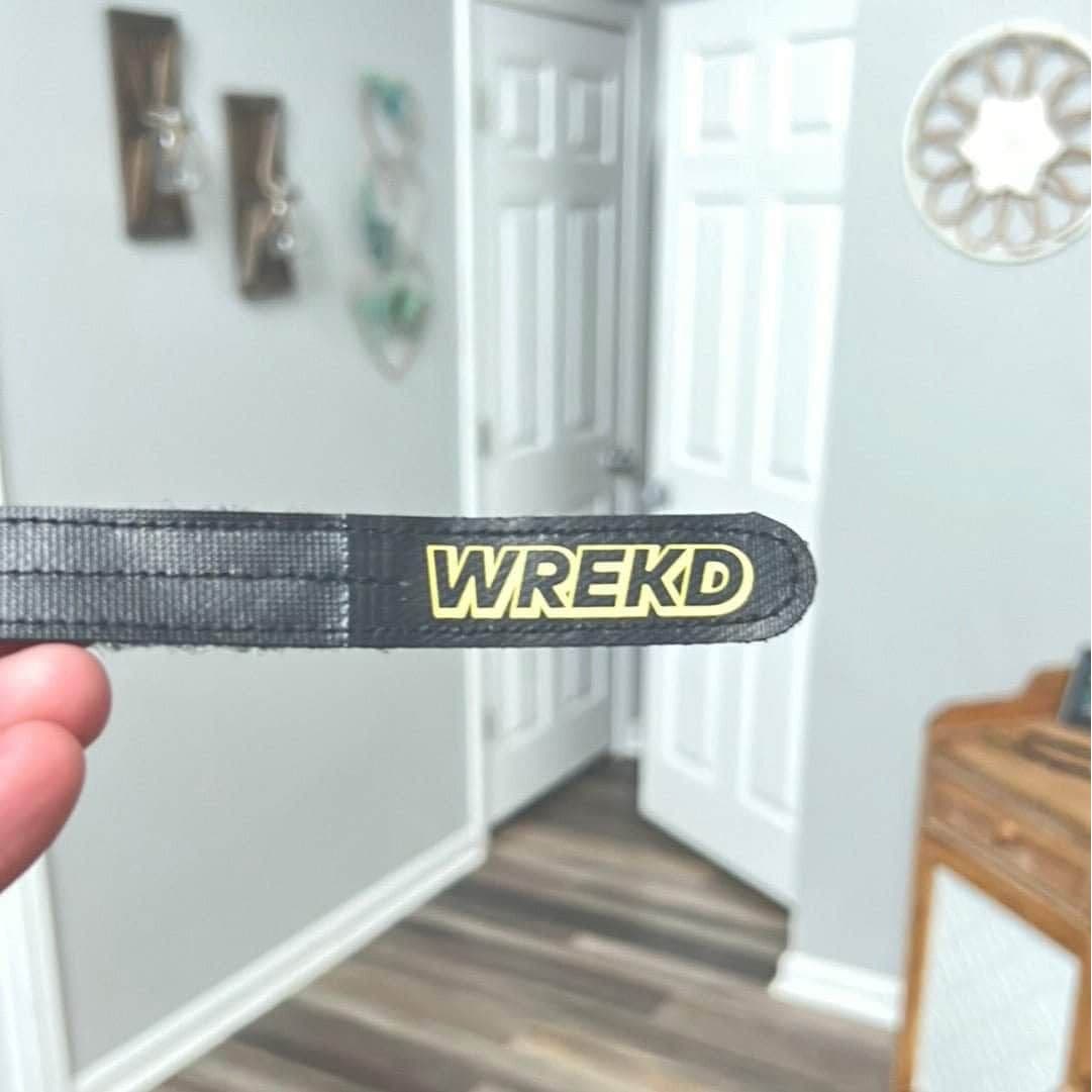 WREKD Silicone 250mm Battery Strap w/ Plastic Buckle for fpv drones 1