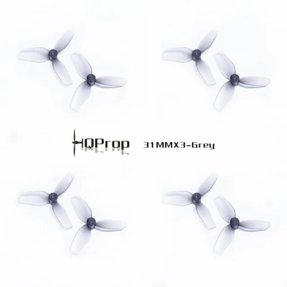 HQ Ultralight Whoop Prop 31MMx3 1.2x1.1x3 PC 1mm Shaft (2CW+2CCW) - Choose Color for fpv drones 5