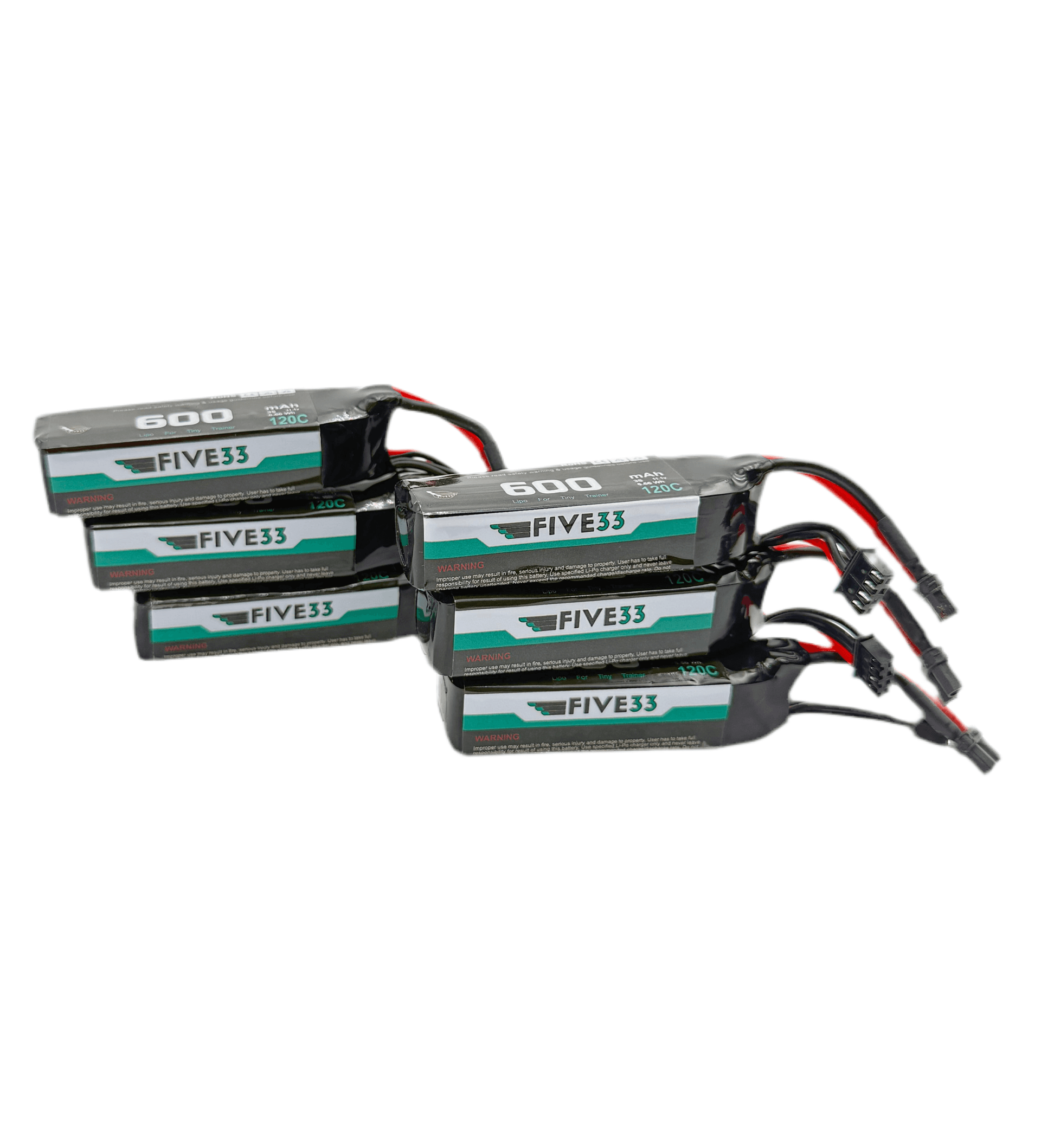600 mah 3s Super Budget Bundle (6 pack) for fpv drones 2