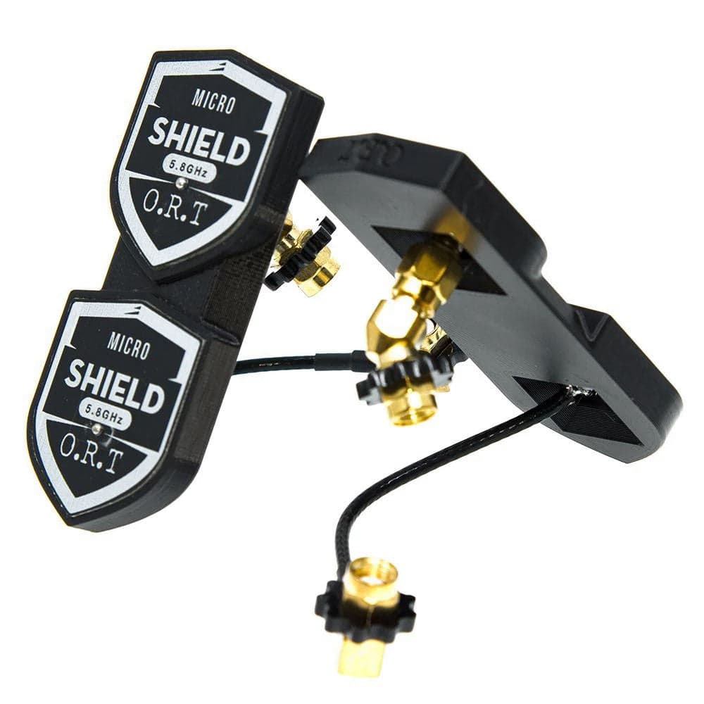 ORT Quad Shield PRO 5.8GHz Quad Patch Receiver Antenna Set for DJI Goggles - LHCP for fpv drones 3