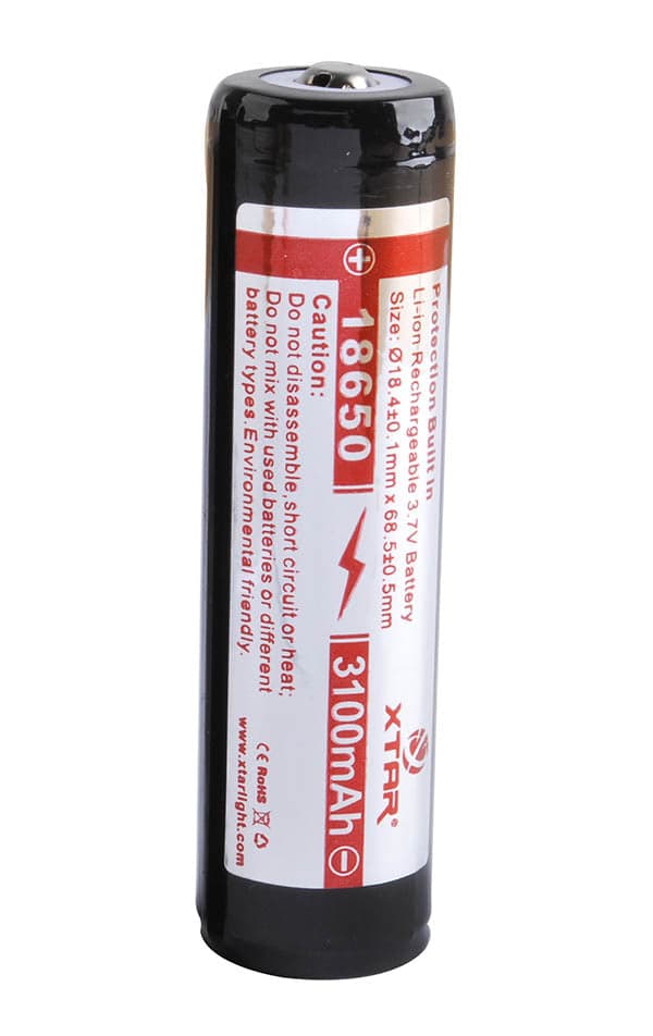 XTAR 3100mAh 18650 Li-Ion Battery for fpv drones 2