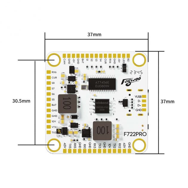 Flywoo GOKU F7 Pro V2 drone controller for fpv drones 4