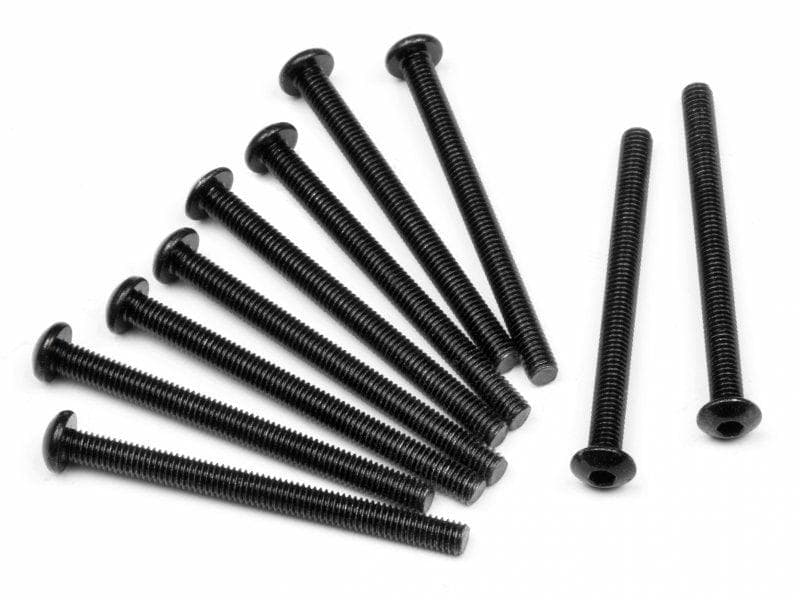 HPI Z362 Button Head Screw M3x35mm (HEX SOCKET/10 pieces) 2.0mm Hex Socket for fpv drones