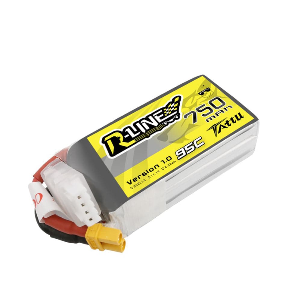Tattu R-Line Version 1.0 750mAh 3S1P 95C Lipo Battery for fpv drones 3