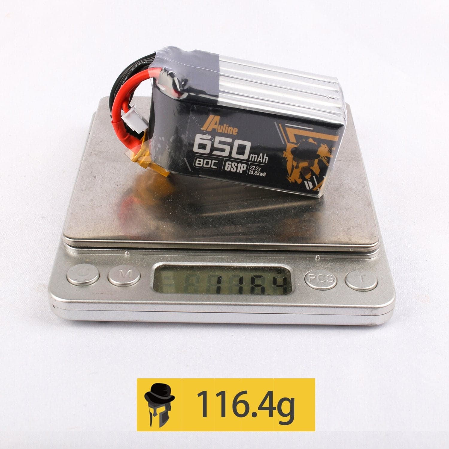 AuLine 650mAh 6S 22.2V 80C XT30 Lipo Battery for fpv drones 7