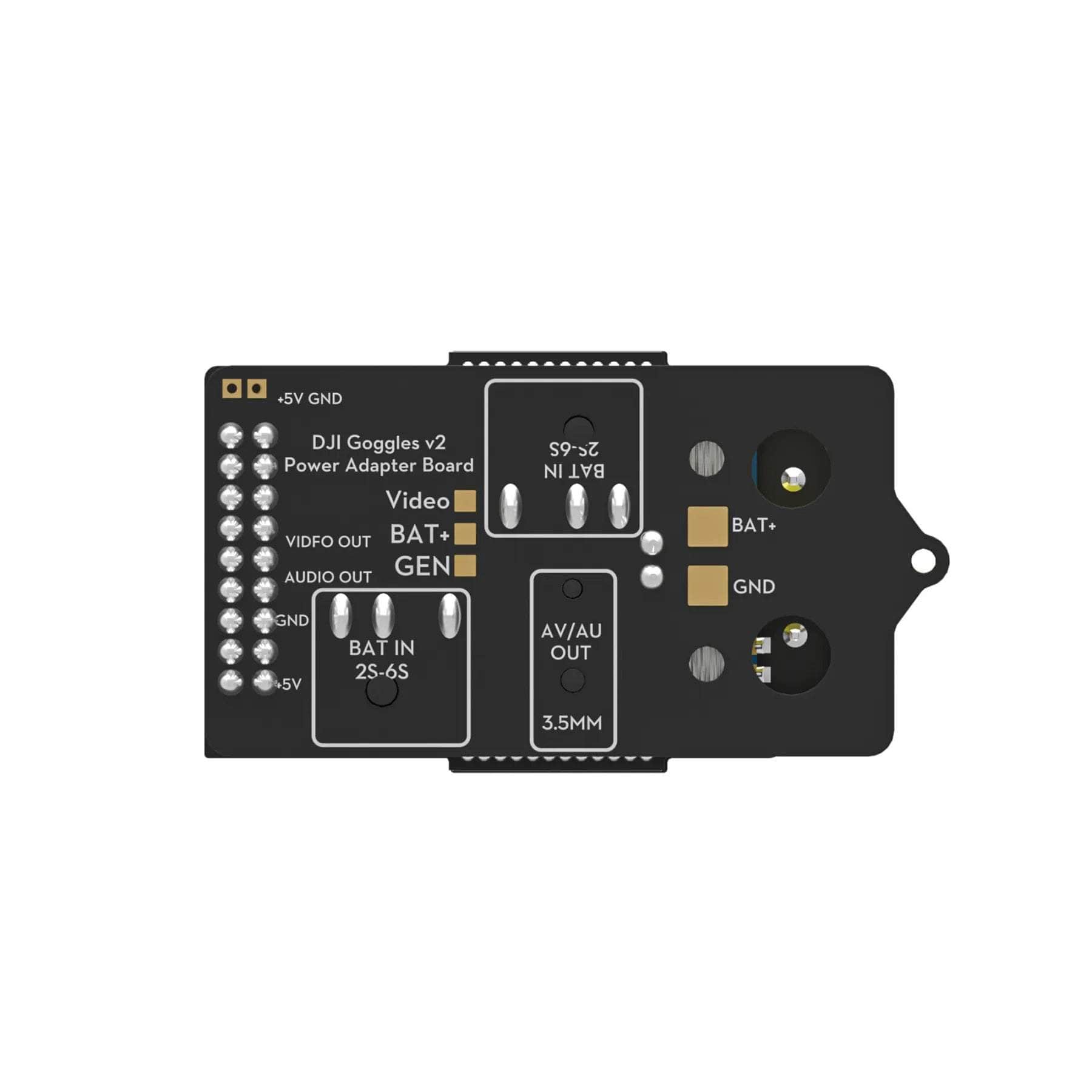 Flywoo VRX 1G2-1G3 Dual 9CH 1.2/1.3GHz Analog Goggle Receiver Module for fpv drones 5